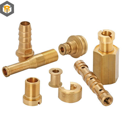 Части CNC из латуни на заказ для прецизионной инженерии и настройки 2D / 3D / рисунков