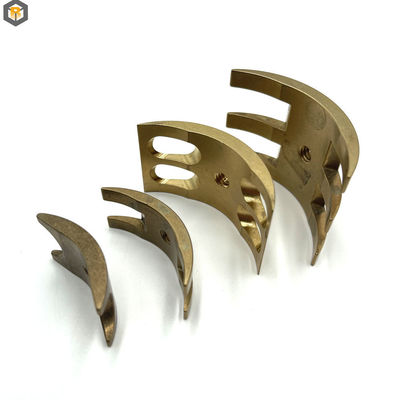 Части из латуни на заказ 2D/3D/Drawing Brass CNC Milled by Metal Forging Machinery with Polishing