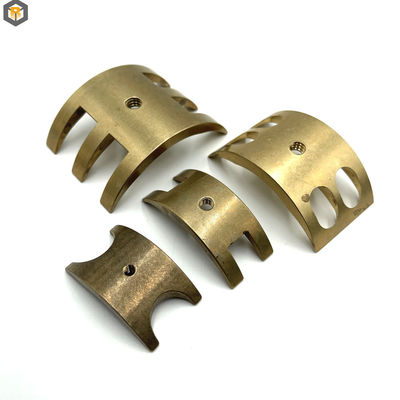 Части из латуни на заказ 2D/3D/Drawing Brass CNC Milled by Metal Forging Machinery with Polishing