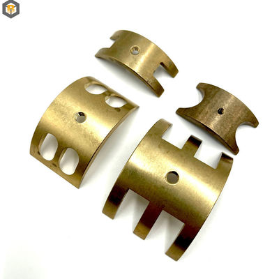 Части из латуни на заказ 2D/3D/Drawing Brass CNC Milled by Metal Forging Machinery with Polishing