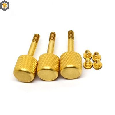 Высокоточный специальный спираль из сплава Pin Knurled Nut Screw для деталей фрезерной обработки CNC-вертового станка