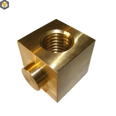 Сплавные части станков с ЧПУ на заказ от 2D / 3D / Drawing Brass Parts OEM