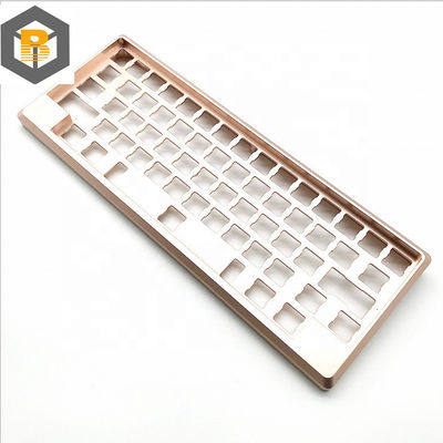 Клавиатура CNC-обработка Механическая клавиатурная корпус для OEM алюминиевой части CNC-машины