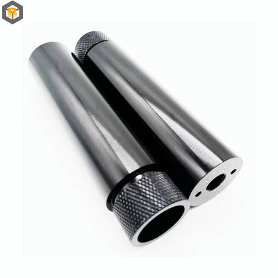 Заказ 2D / 3D / Drawing CNC Machining Алюминий 6061 7075 Запасная часть с черным анодированным
