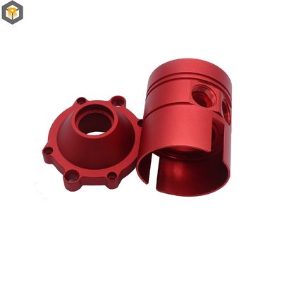 Заказ 2D / 3D / Drawing CNC Machining Алюминий 6061 7075 Запасная часть с черным анодированным