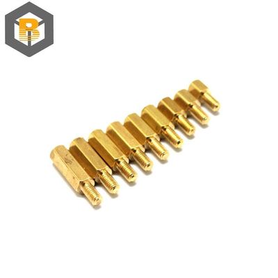 Металлическая нить Hex M6 Bolt Spacer Machine Часть для заказчика по 2D / 3D / рисунку