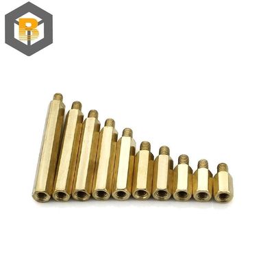 Металлическая нить Hex M6 Bolt Spacer Machine Часть для заказчика по 2D / 3D / рисунку
