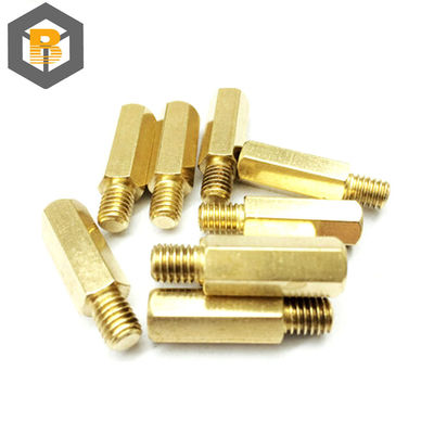 Металлическая нить Hex M6 Bolt Spacer Machine Часть для заказчика по 2D / 3D / рисунку