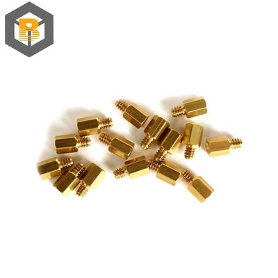 Металлическая нить Hex M6 Bolt Spacer Machine Часть для заказчика по 2D / 3D / рисунку