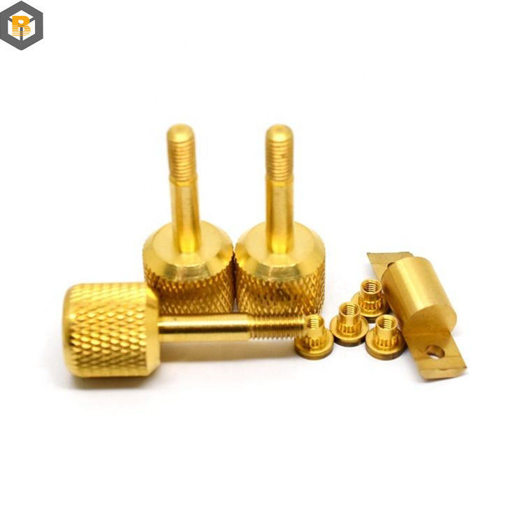 Высокоточный специальный спираль из сплава Pin Knurled Nut Screw для деталей фрезерной обработки CNC-вертового станка